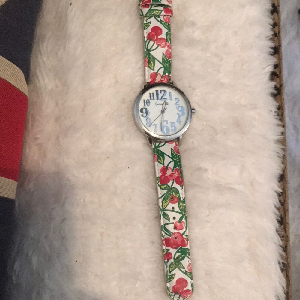 Betsey Johnson Floral Watch
